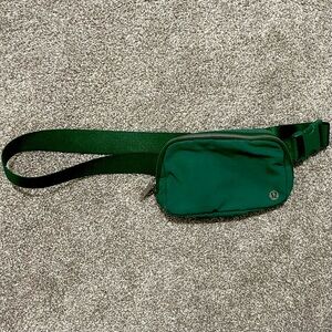 Green Lululemon Fanny pack